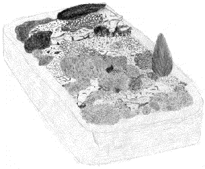 A tekn�kert a kism�ret� kertek, balkonok �kk�ve